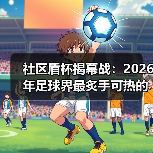 社区盾杯揭幕战:2026年足球界最炙手可热的赛事揭秘 社区盾杯揭幕战:2026年足球界最炙手可热的赛事揭秘