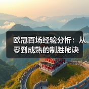 欧冠百场经验分析:从零到成熟的制胜秘诀 欧冠百场经验分析:从零到成熟的制胜秘诀