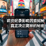 薪资纪录影响因素揭秘：真正决定高薪的秘密武器