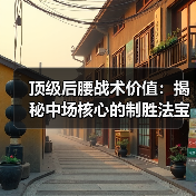 顶级后腰战术价值：揭秘中场核心的制胜法宝