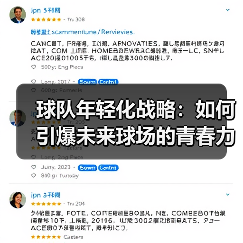 球队年轻化战略:如何引爆未来球场的青春力量 球队年轻化战略:如何引爆未来球场的青春力量