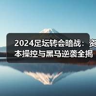 2024足坛转会暗战:资本操控与黑马逆袭全揭秘 2024足坛转会暗战:资本操控与黑马逆袭全揭秘