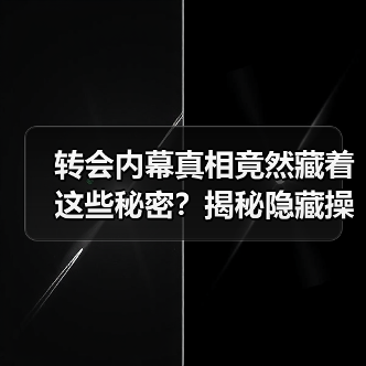 转会内幕真相竟然藏着这些秘密？揭秘隐藏操作逻辑
