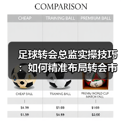 足球转会总监实操技巧：如何精准布局转会市场？