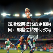 足坛经典德比的永恒瞬间:那些逆转如何改写历史? 足坛经典德比的永恒瞬间:那些逆转如何改写历史?